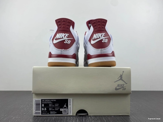 HYPE Retro Jordan SB DR5415-160 Red 4 Pine 0825